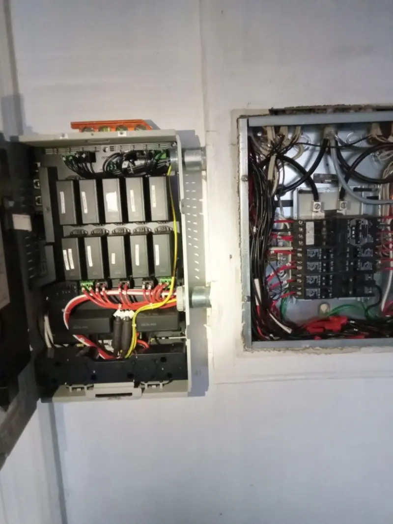 Electrical panel upgrade completed for Carbon Monoxide Detector Installation in Chester